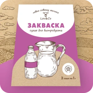 Закваска сухая  для биопродукта